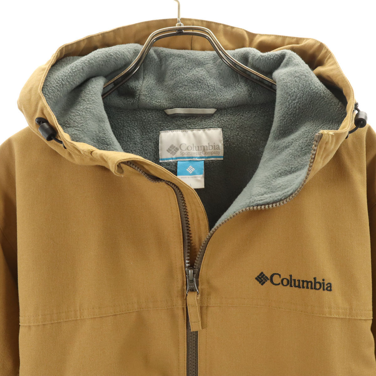 Columbia コロンビア 中綿ジャケット L ベージュ系 アウトドア メンズ