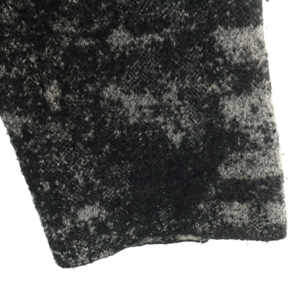 DIESEL ディーゼル ライダース ニット ロング コート S チャコールグレー レディース