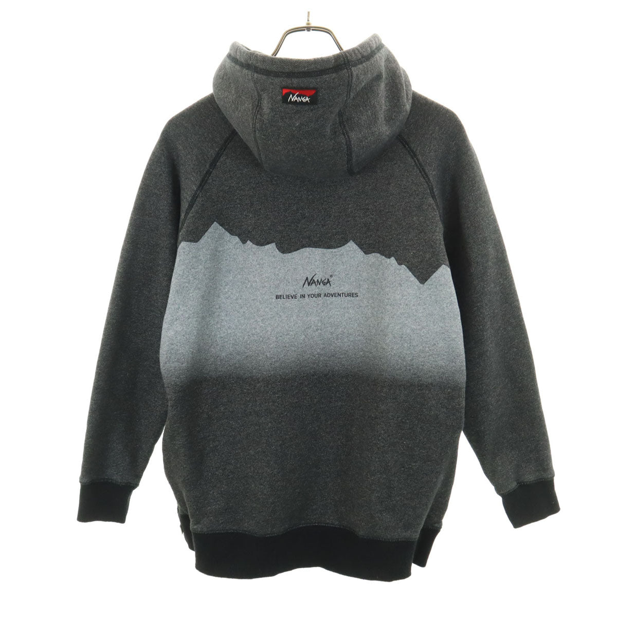 NANGA ナンガ 長袖 スウェットパーカー S チャコールグレー メンズ