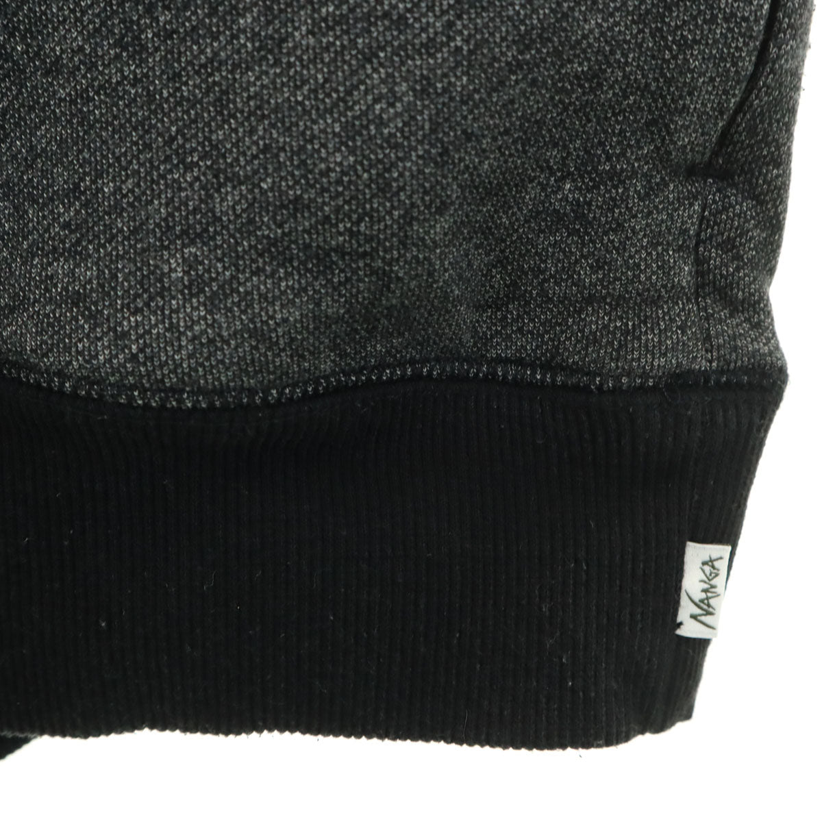 NANGA ナンガ 長袖 スウェットパーカー S チャコールグレー メンズ