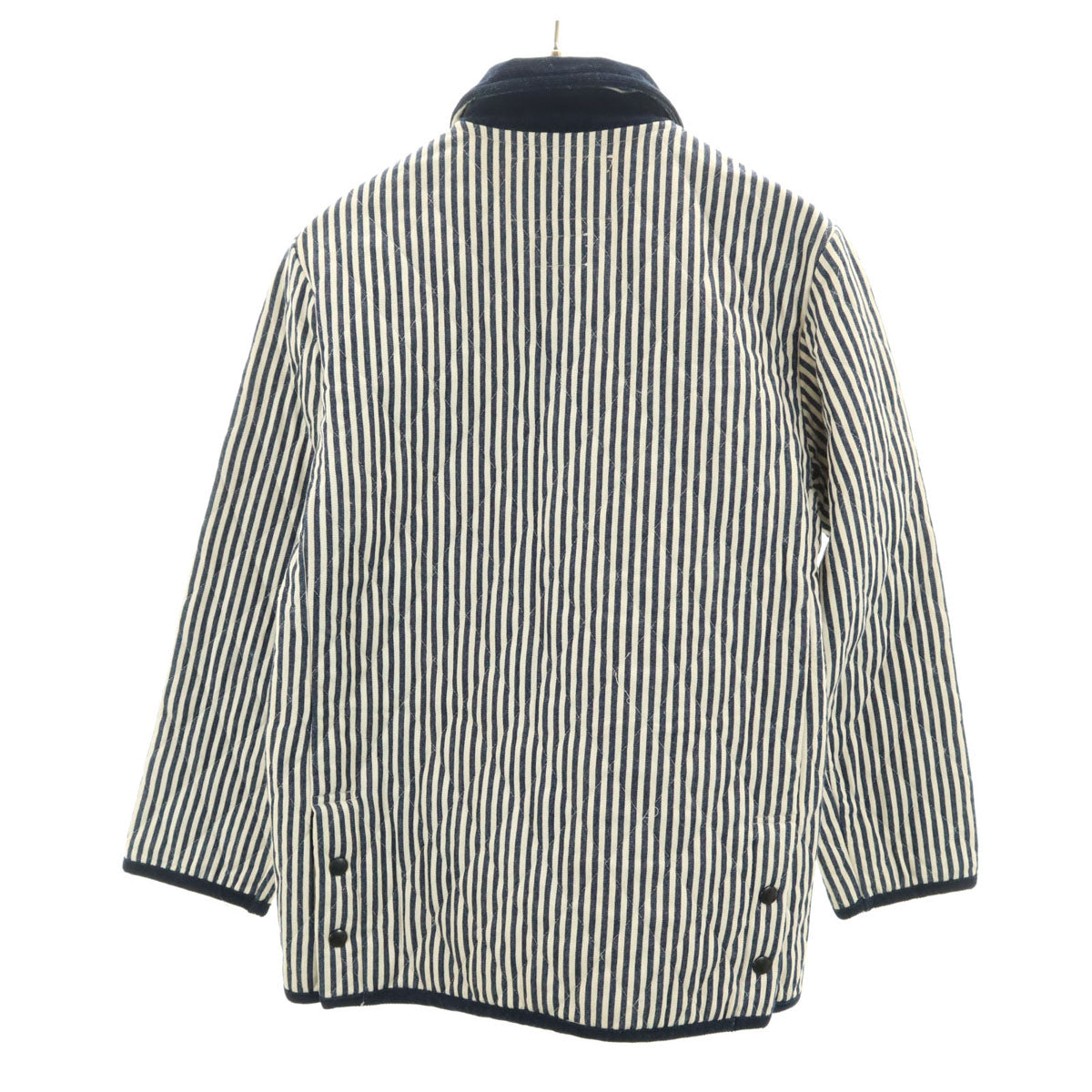 東洋エンタープライズ トーヨーエンタープライズ THE MARTIN Line ヒッコリーストライプ柄 カバーオール F ネイビー ML10155 メンズ