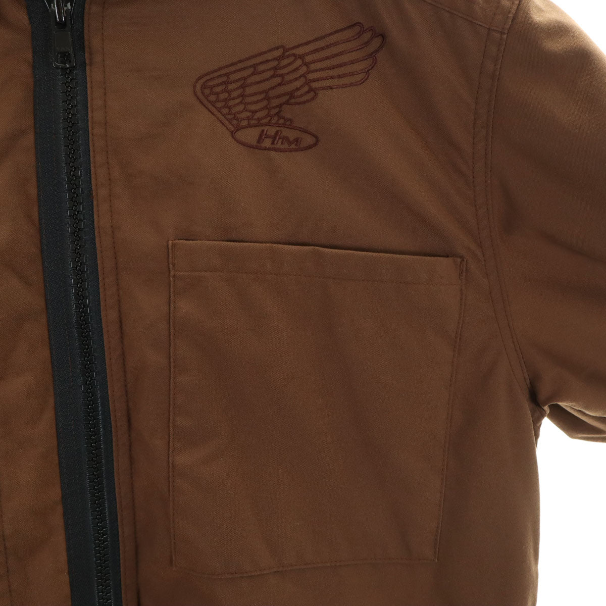 SHINICHIRO ARAKAWA シンイチロウアラカワ ホンダ HONDA コラボ 日本製 ナイロンジャケット M ブラウン メンズ