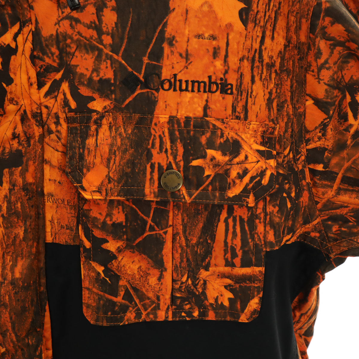 Columbia コロンビア スノーボード ナイロンジャケット M オレンジ アウトドア メンズ