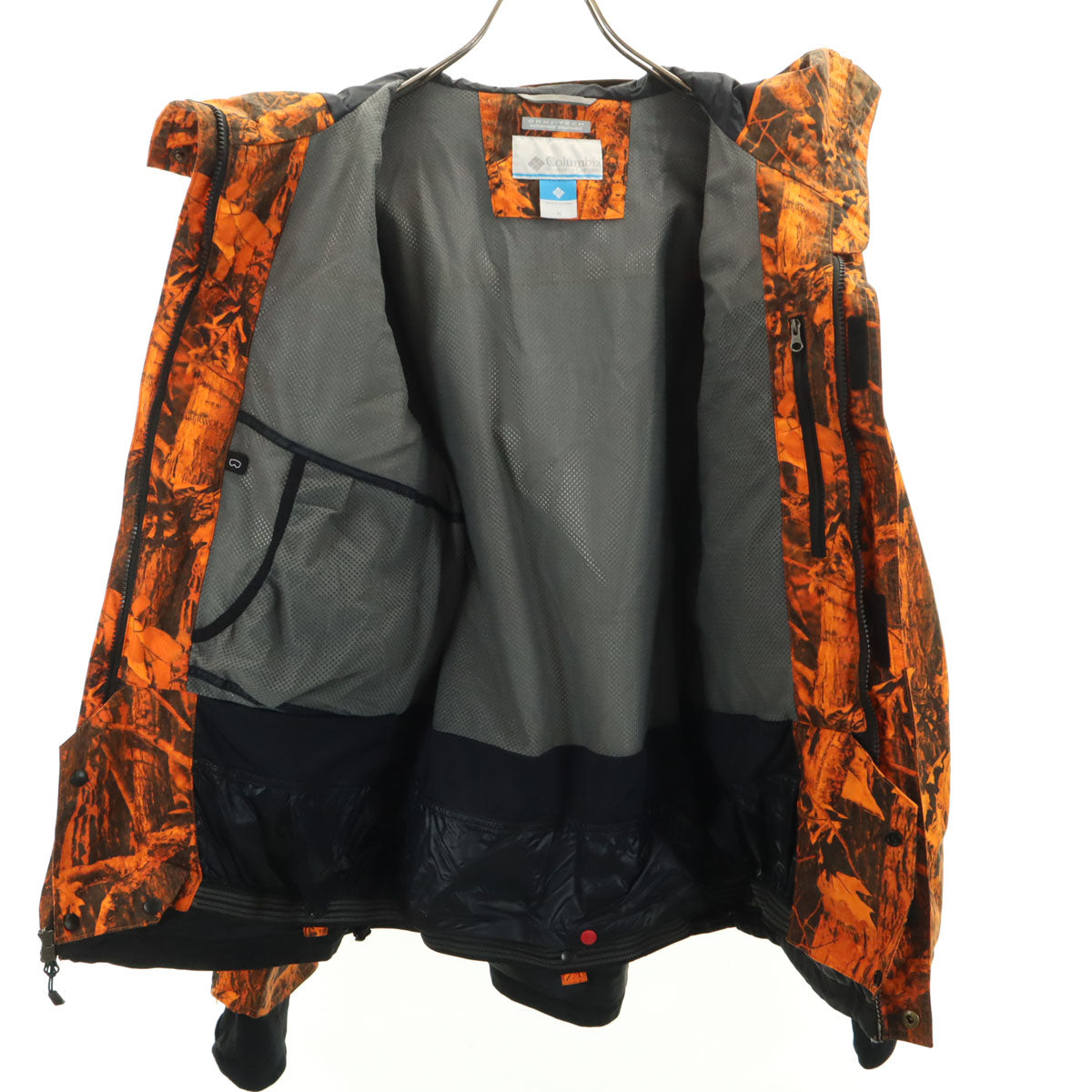 Columbia コロンビア スノーボード ナイロンジャケット M オレンジ アウトドア メンズ