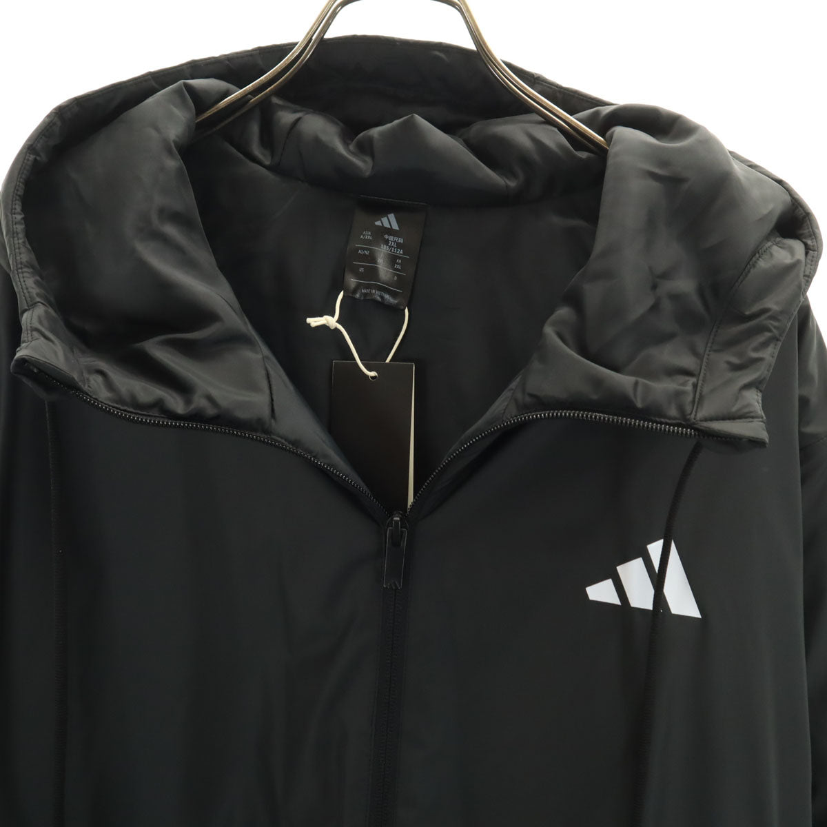 未使用 adidas アディダス クライマウォーム 中綿ジャケット 3XL ブラック ビッグサイズ メンズ
