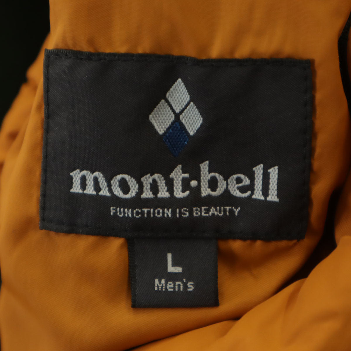 未使用 mont-bell モンベル サーマランド 中綿ジャケット L グリーン 収納袋付き リバーシブル メンズ