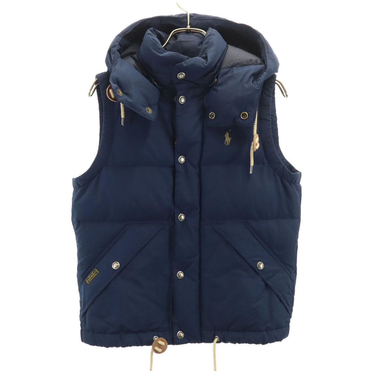 POLO RALPH LAUREN ポロラルフローレン ダウンベスト XS ネイビー