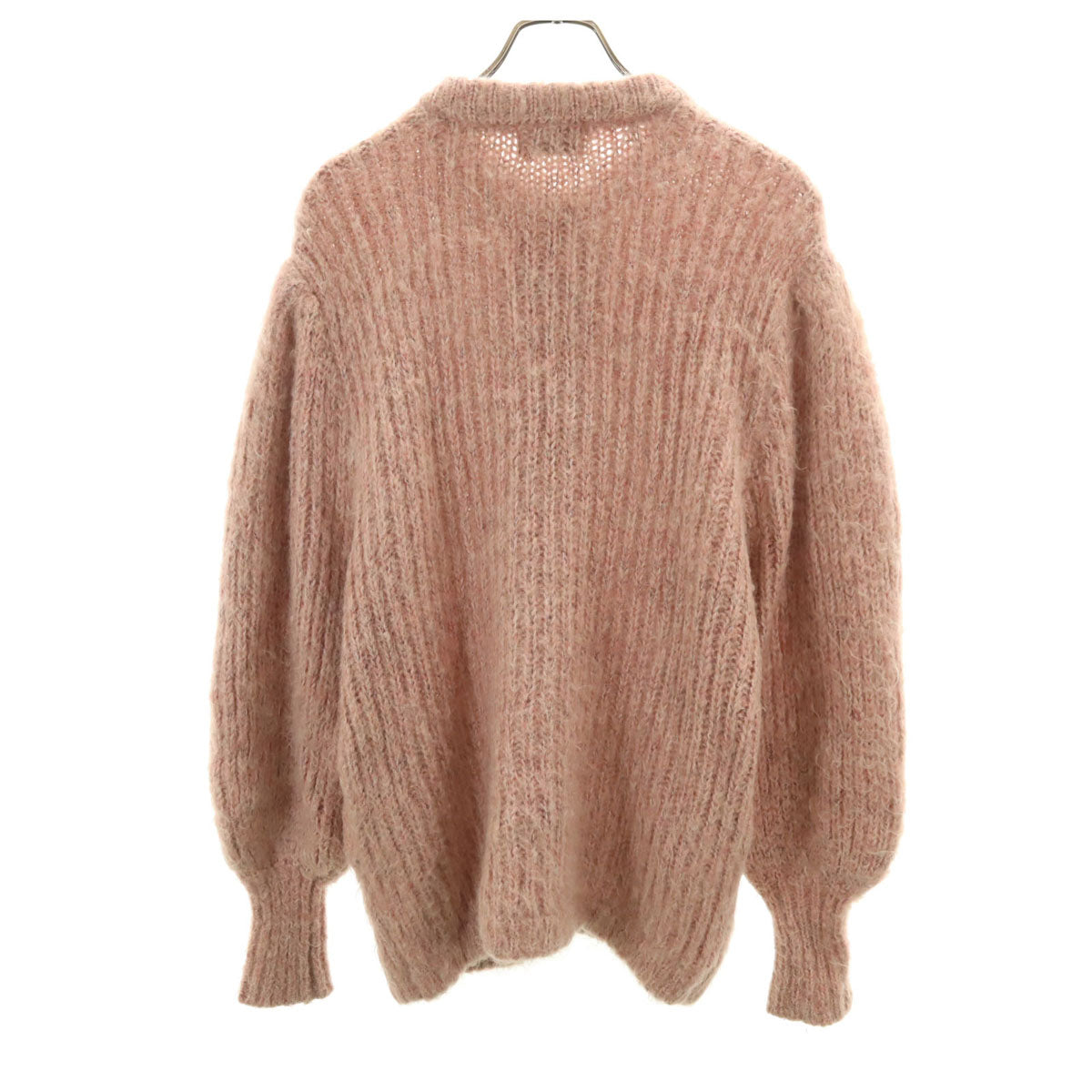 CLANE クラネ モヘヤブレンド 長袖 ニットカーディガン 1 ピンク レディース