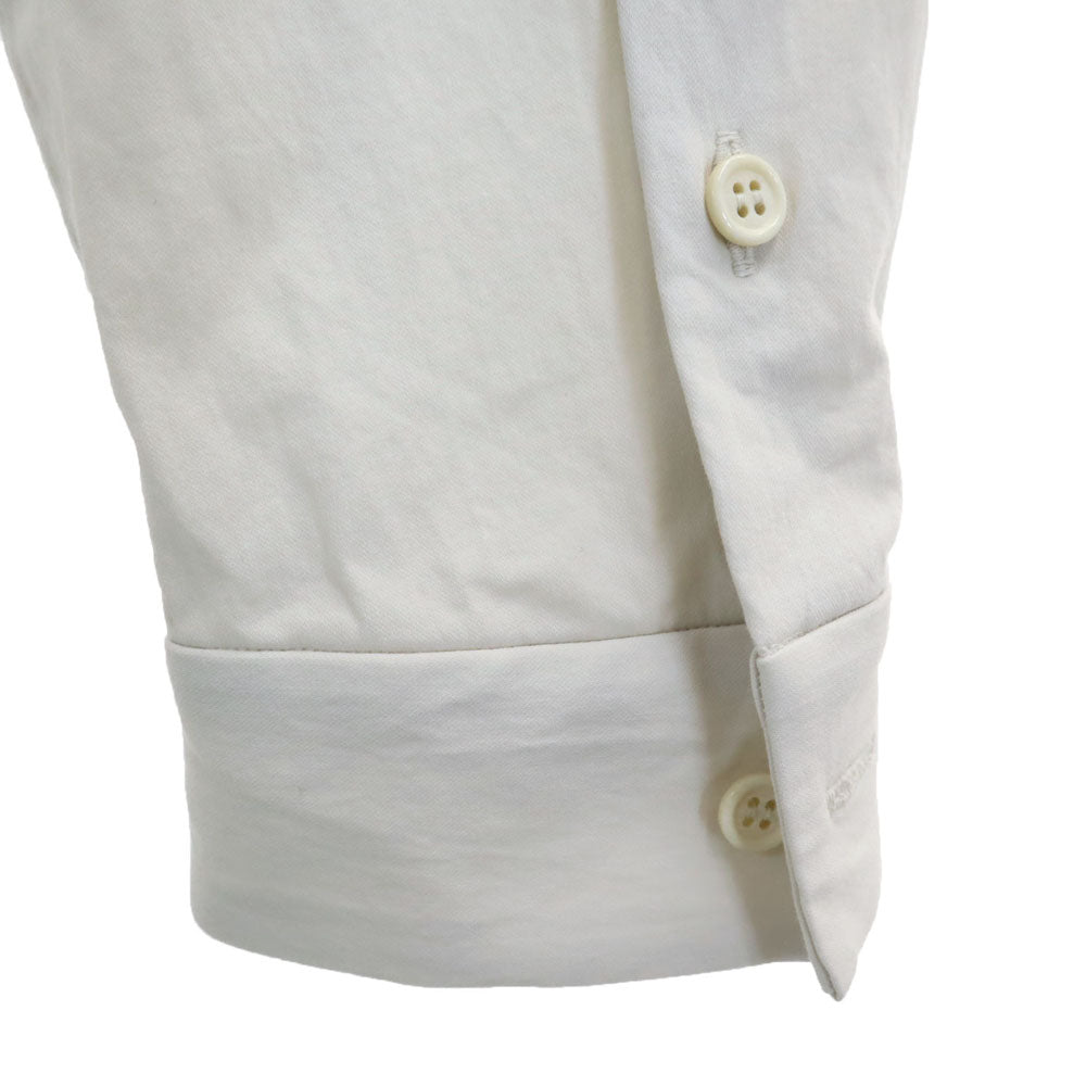 ヤマウチ 日本製 長袖 シャツ 3 白 メンズ