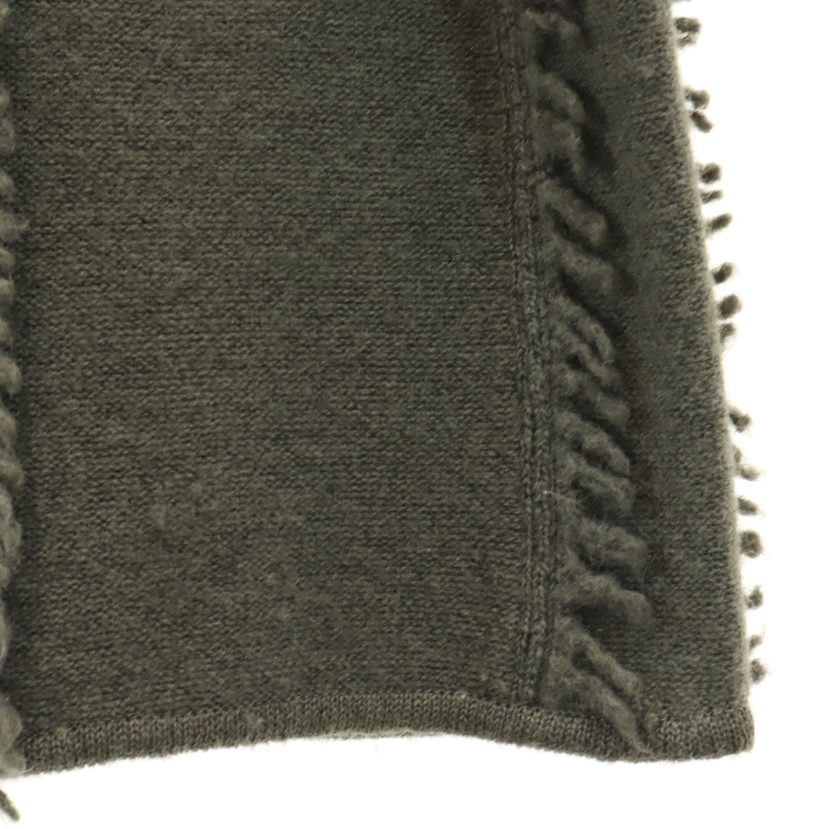 issey miyake by ALL STYLE イッセイミヤケ バイ オールスタイル 70s オールスタイルタグ ヴィンテージ 長袖 ニット ロングワンピース オリーブ レディース