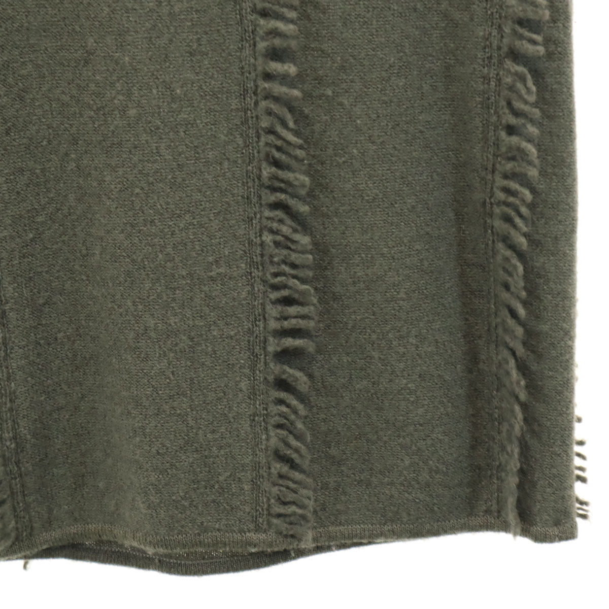 issey miyake by ALL STYLE イッセイミヤケ バイ オールスタイル 70s オールスタイルタグ ヴィンテージ 長袖 ニット ロングワンピース オリーブ レディース
