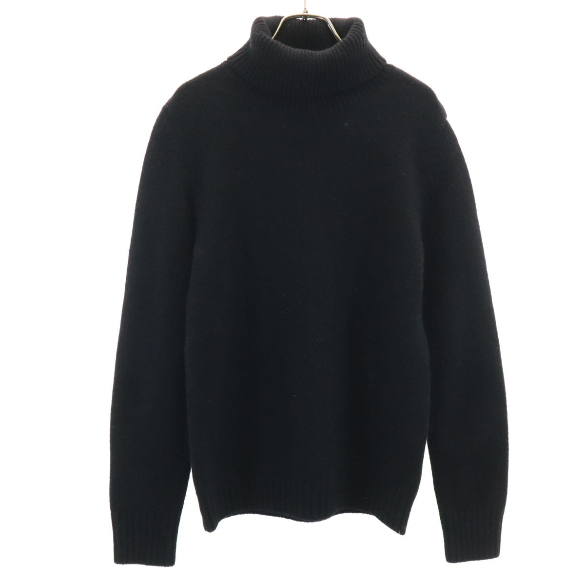DRIES VAN NOTEN ドリスヴァンノッテン 日本製 長袖 タートルネック セーター M ブラック ニット メンズ