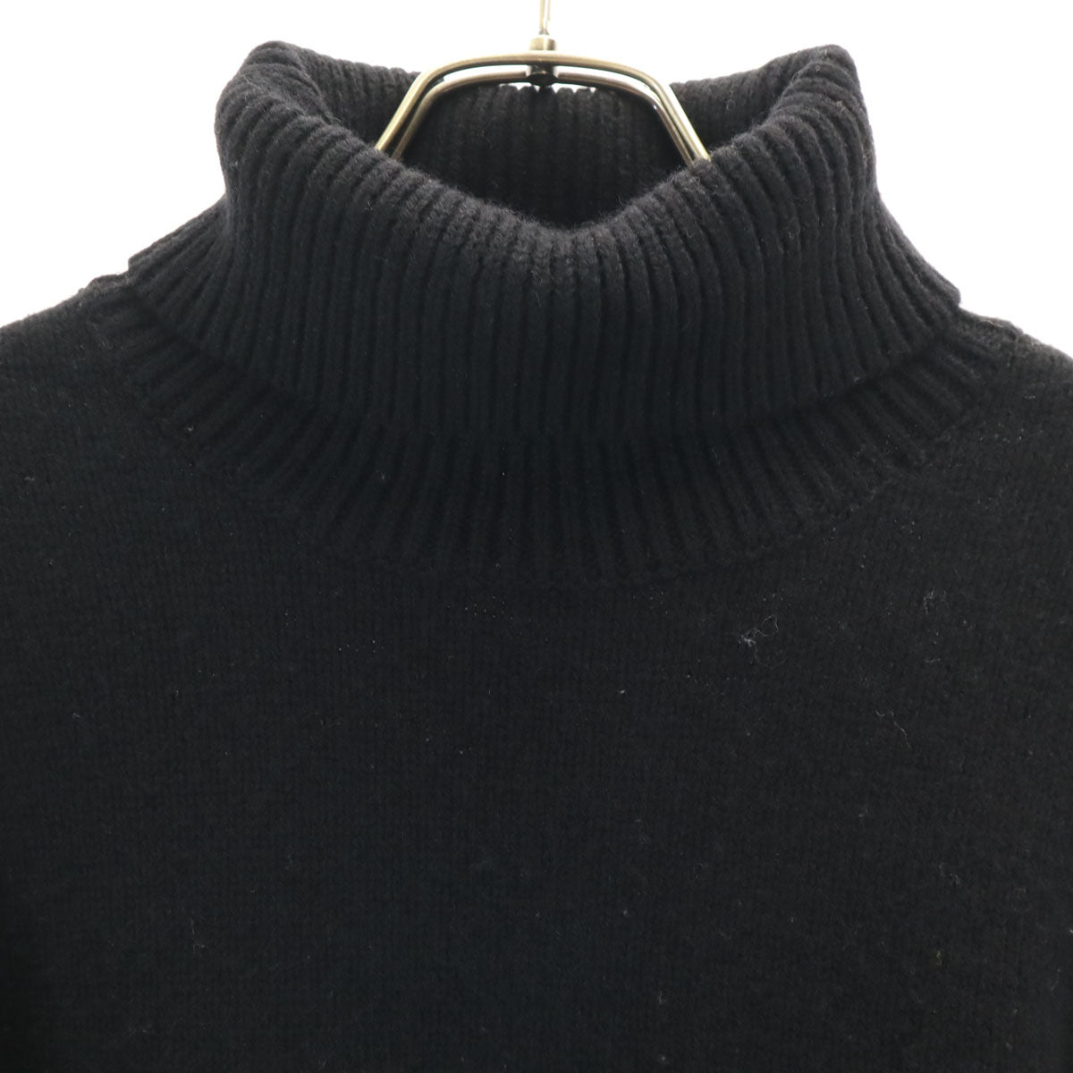 DRIES VAN NOTEN ドリスヴァンノッテン 日本製 長袖 タートルネック セーター M ブラック ニット メンズ