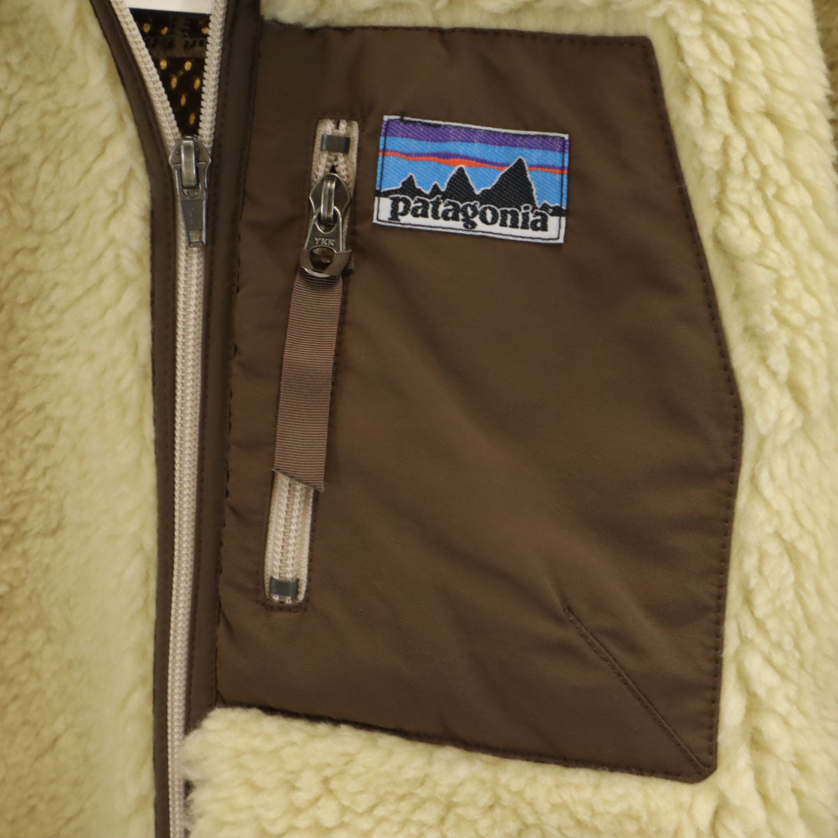 patagonia パタゴニア 2006年製 レトロX フリースジャケット XL クリーム系 アウトドア 65563F6 キッズ