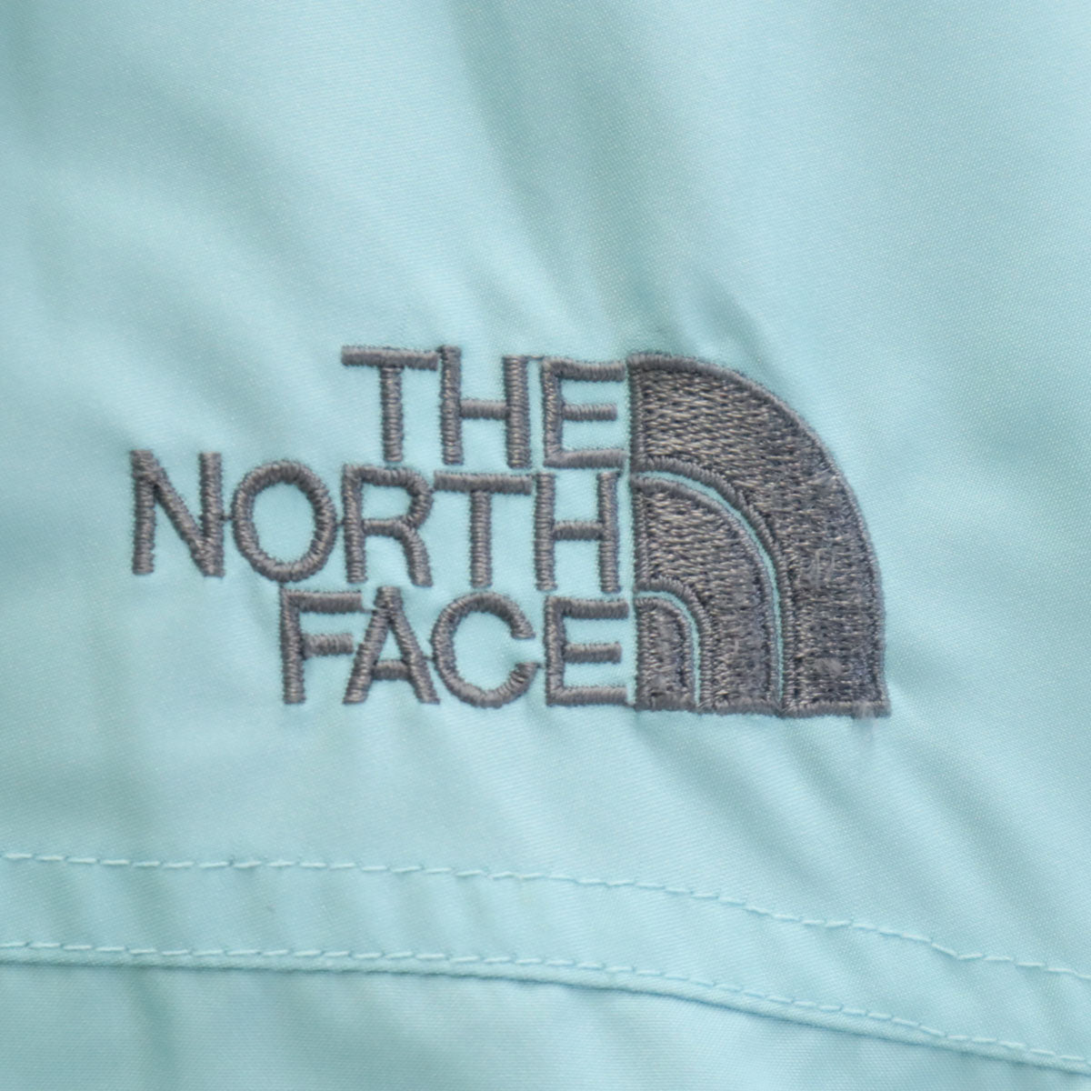 THE NORTH FACE ノースフェイス ウインドブレーカー L 水色 NPW-2957 アウトドア ジャケット 裏トリコット レディース