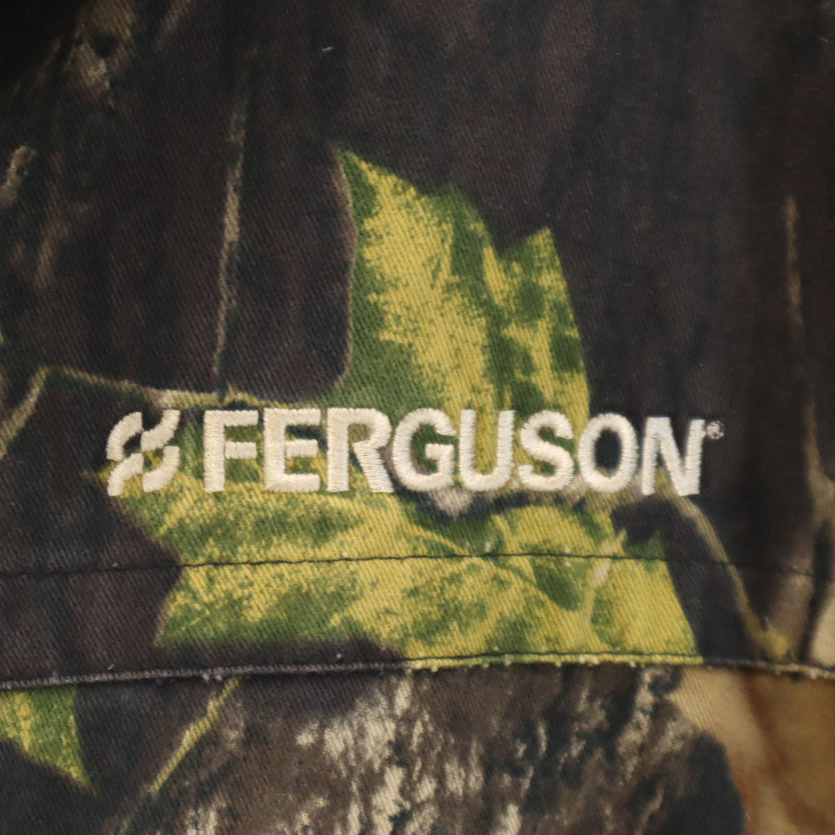 ATT MOSSGREEN リアルツリー柄 FERGUSON ジャケット XL ブラウン系 企業モノ メンズ