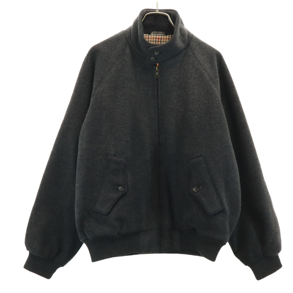 BARACUTA バラクータ カシミヤブレンド G9 スイングトップ 38 チャコールグレー ジャケット メンズ