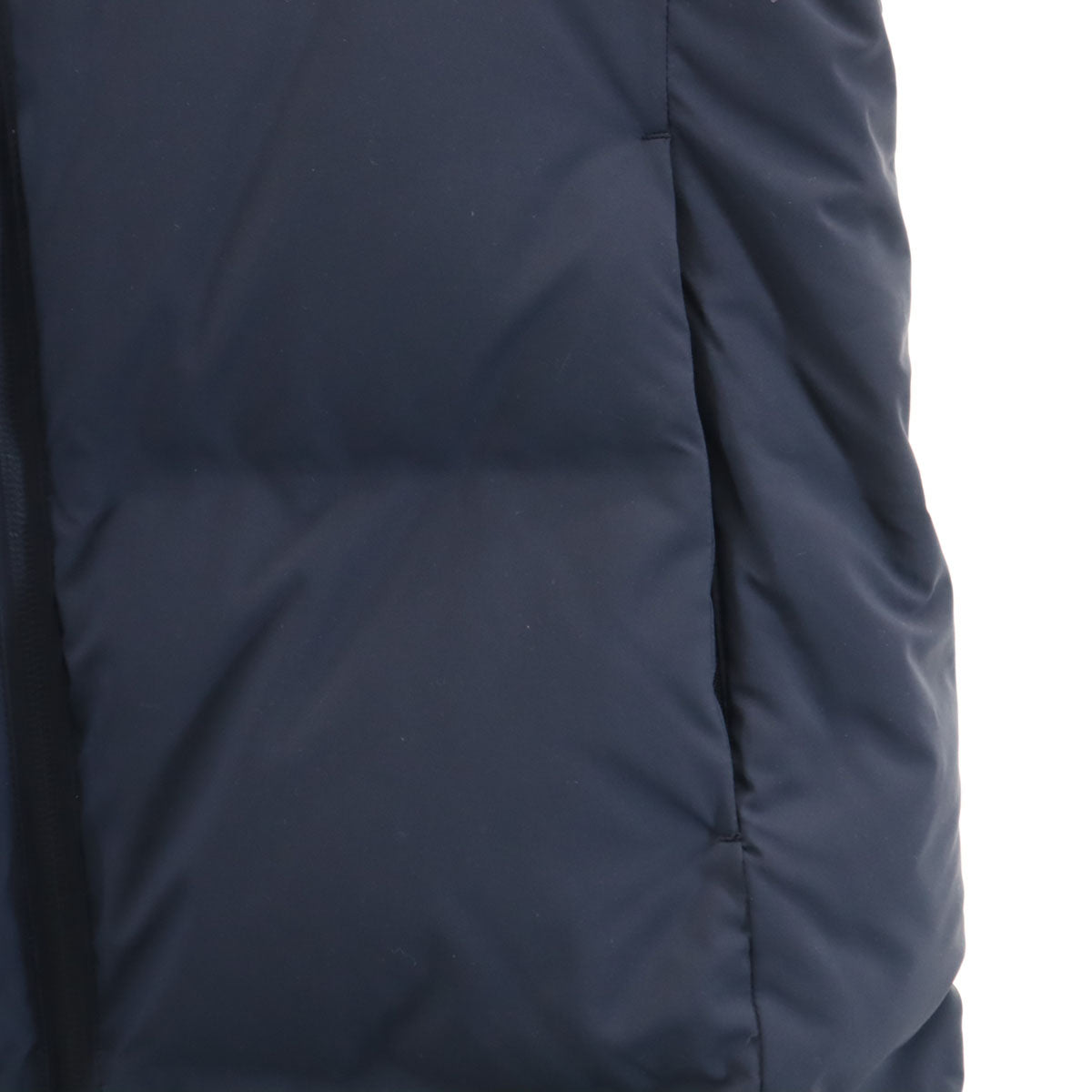 UNIQLO ユニクロ シームレス ショート ダウンコート M ネイビー レディース