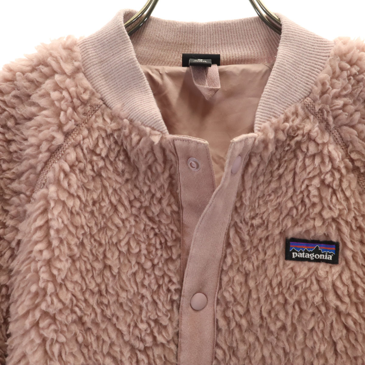 patagonia パタゴニア ボアジャケット XL 14 ピンク 65415FA20 アウトドア キッズ