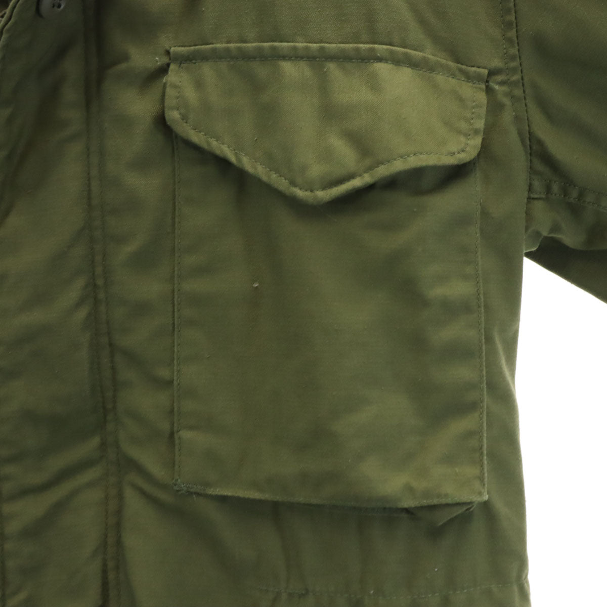 US ARMY アメリカ軍 80s ヴィンテージ DLA M-65 ミリタリージャケット XS カーキ メンズ