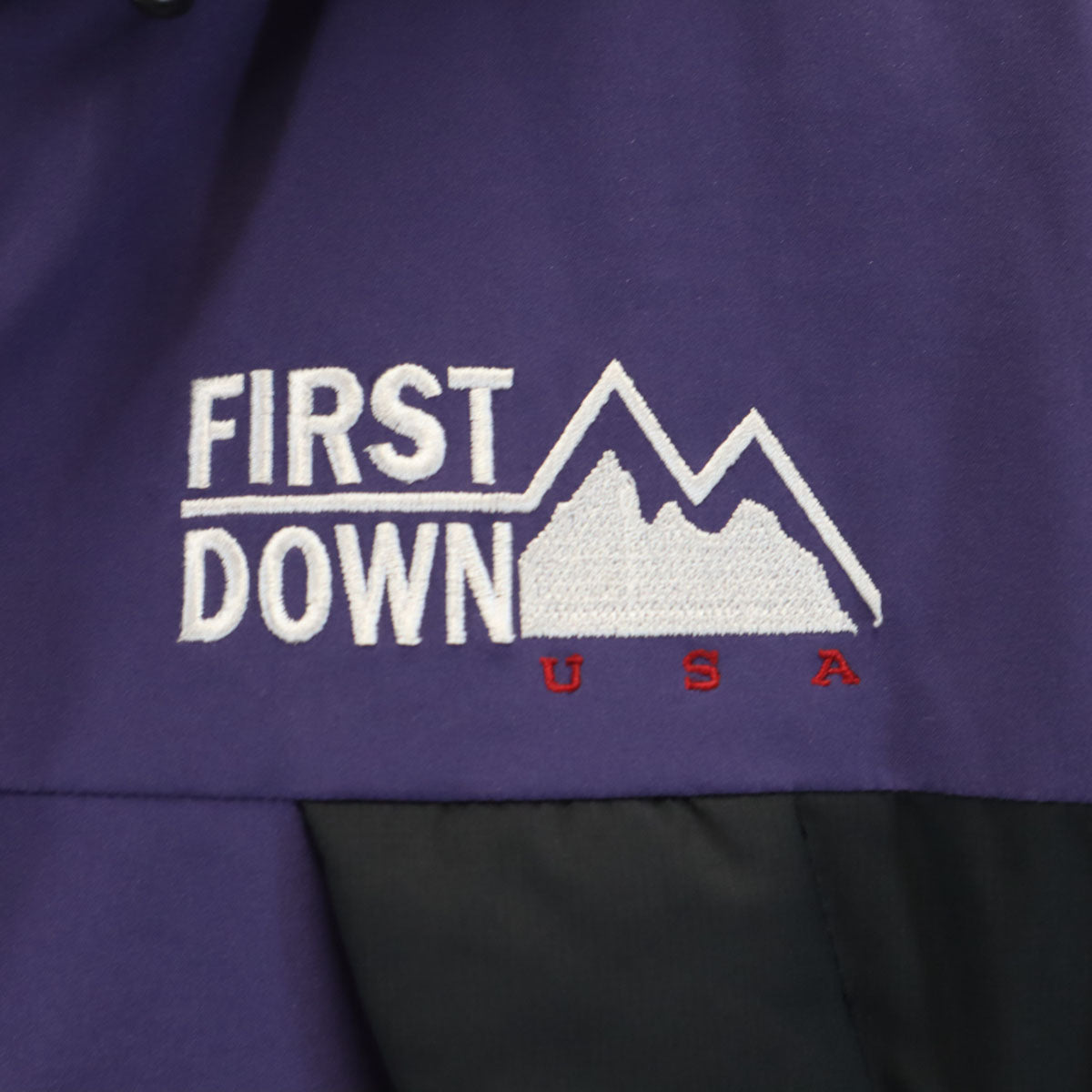 FIRSTDOWN ファーストダウン ダウンジャケット S パープル レディース