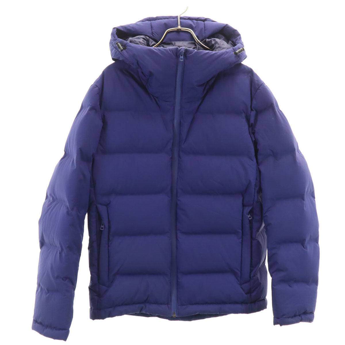 UNIQLO ユニクロ シームレス ダウンジャケット M パープル メンズ