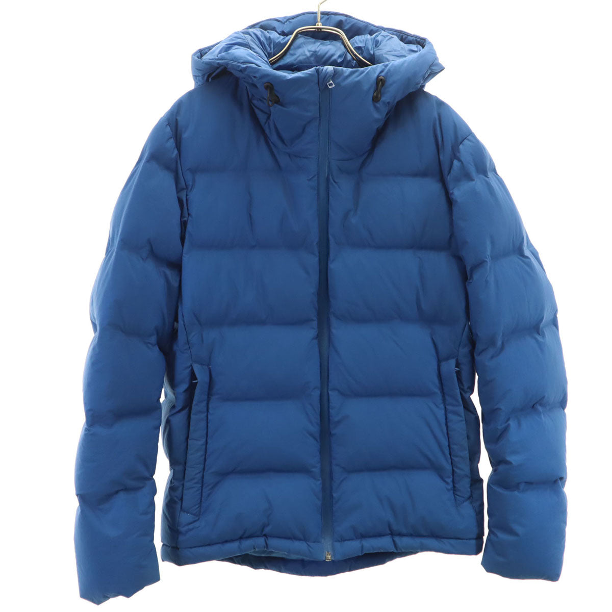 UNIQLO ユニクロ シームレス ダウンジャケット M ブルー メンズ