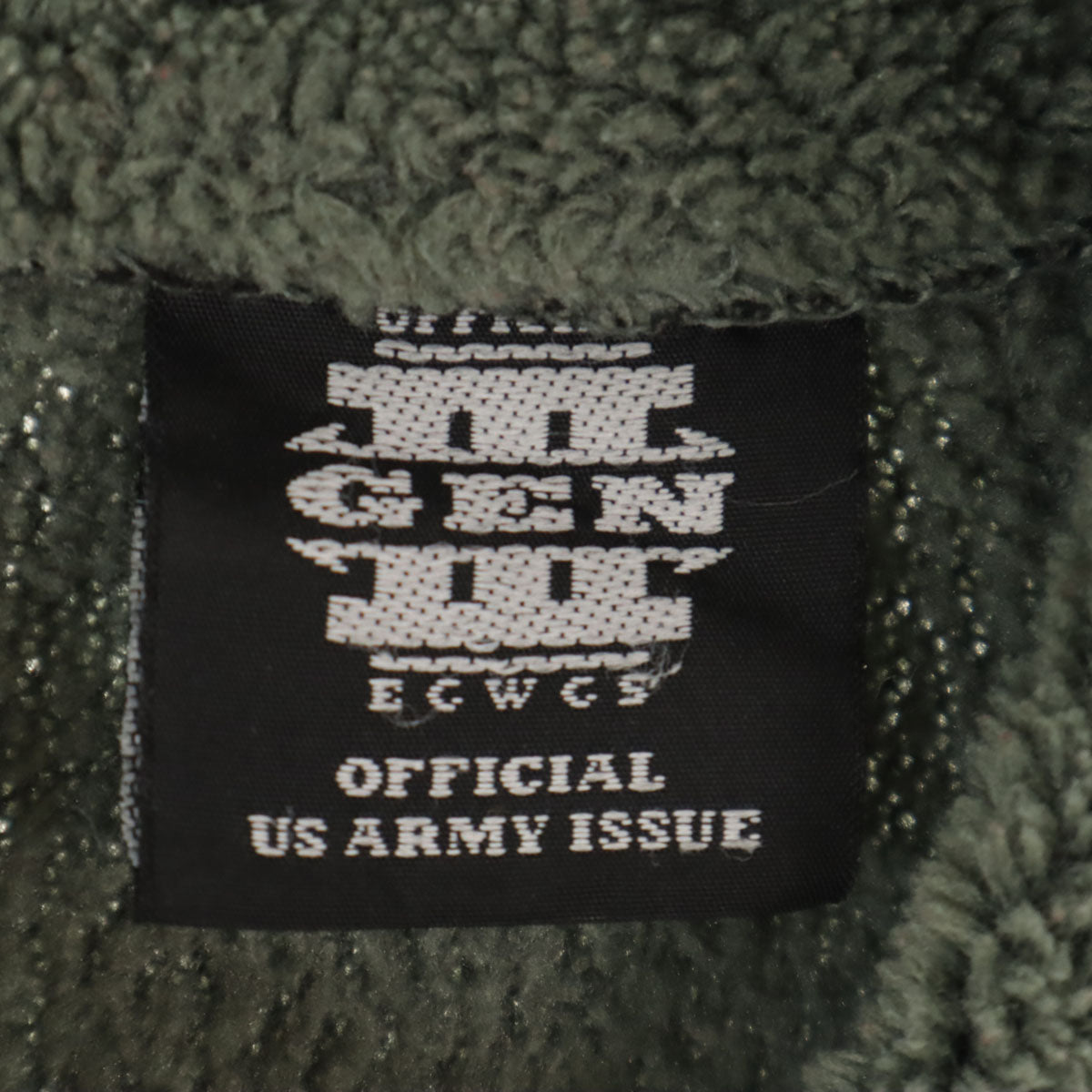 US ARMY アメリカ軍 ECWCS GEN3 フリースジャケット S グレー メンズ