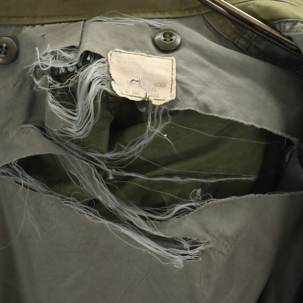 US ARMY アメリカ軍 60s ヴィンテージ M-65 ミリタリージャケット カーキ メンズ