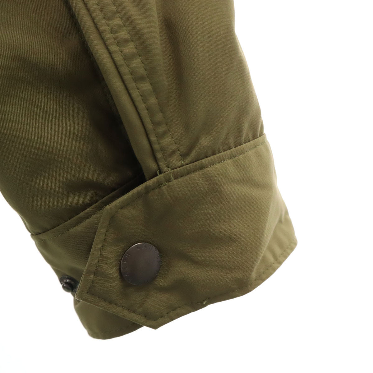 POLO RALPH LAUREN ポロラルフローレン 中綿ジャケット M オリーブ系 裏フリース メンズ