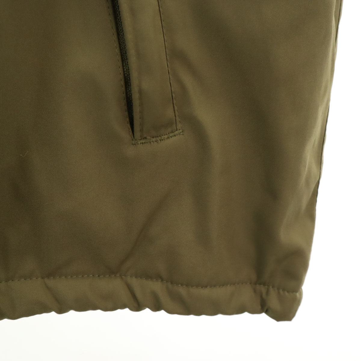 POLO RALPH LAUREN ポロラルフローレン 中綿ジャケット M オリーブ系 裏フリース メンズ