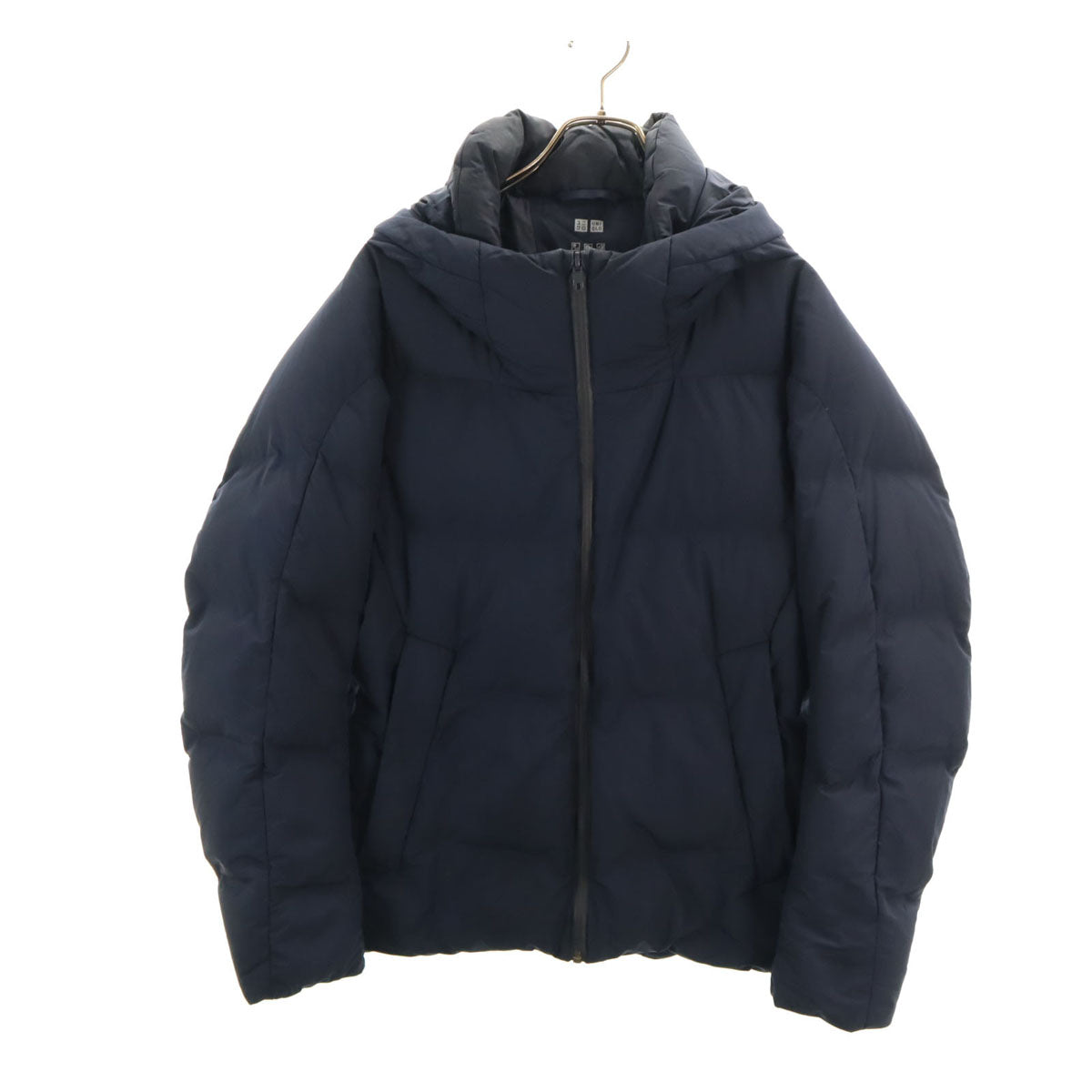 UNIQLO ユニクロ シームレス ダウンジャケット M ネイビー メンズ