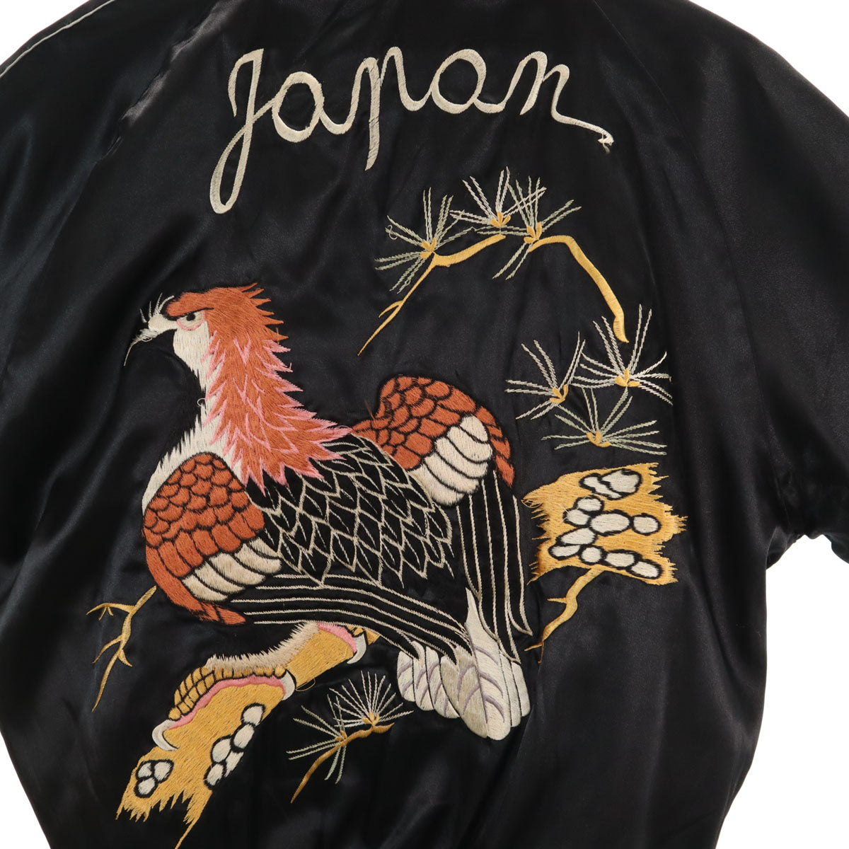 東洋エンタープライズ テーラー東洋 鷲 17TH爆撃航空隊刺繍 リバーシブル スカジャン M ブラック TT10930 メンズ