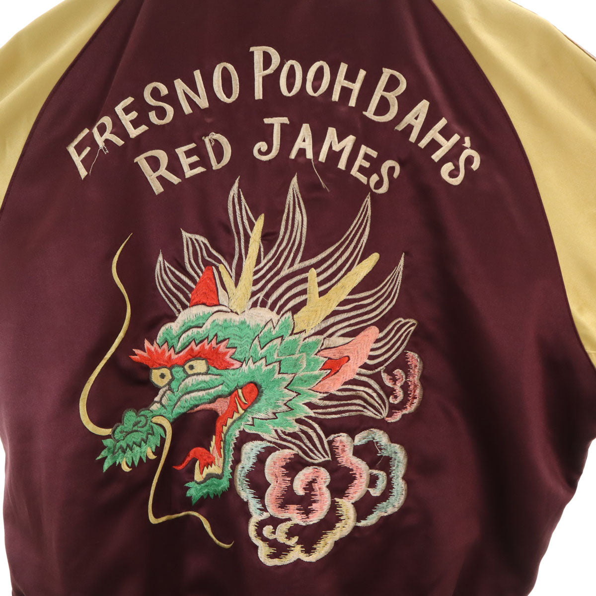 東洋エンタープライズ テーラー東洋 M品番 龍 USS 刺繍 リバーシブル スカジャン M ボルドー M18280 メンズ