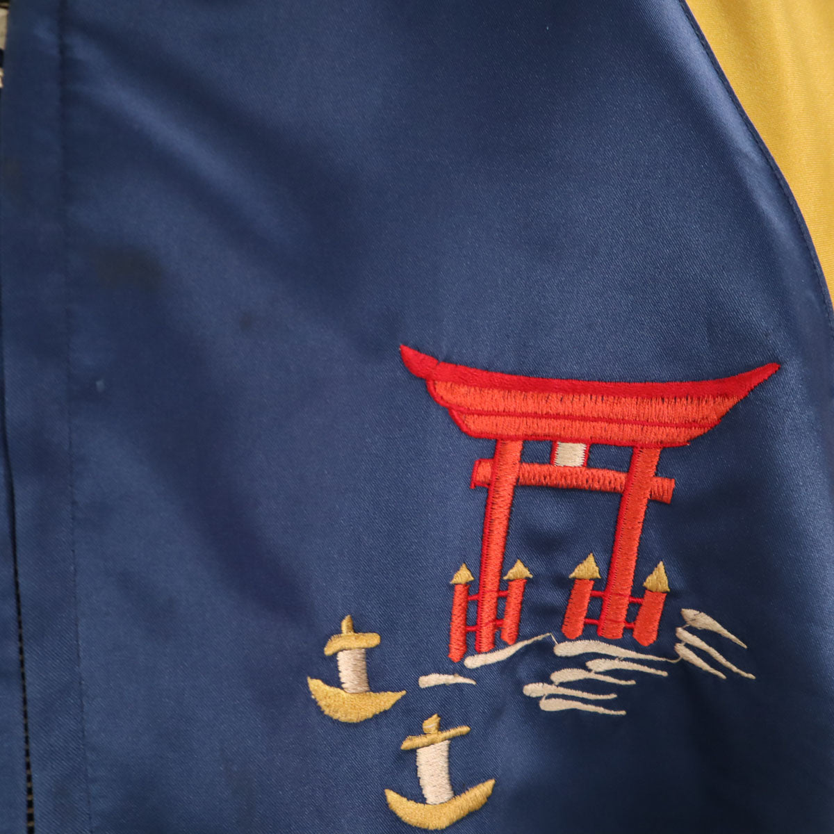 東洋エンタープライズ テーラー東洋 M品番 龍 USS 刺繍 リバーシブル スカジャン M ボルドー M18280 メンズ