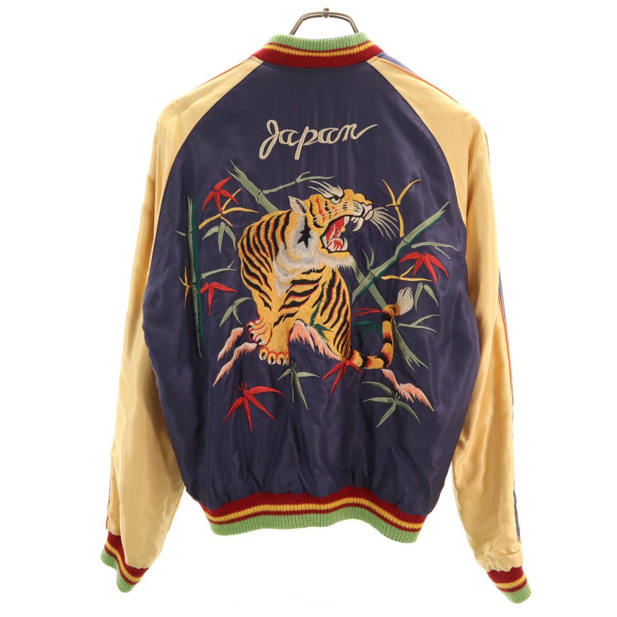 東洋エンタープライズ テーラー東洋 笹虎 舞妓刺繍 リバーシブル スカジャン M ピンク TT12062 メンズ