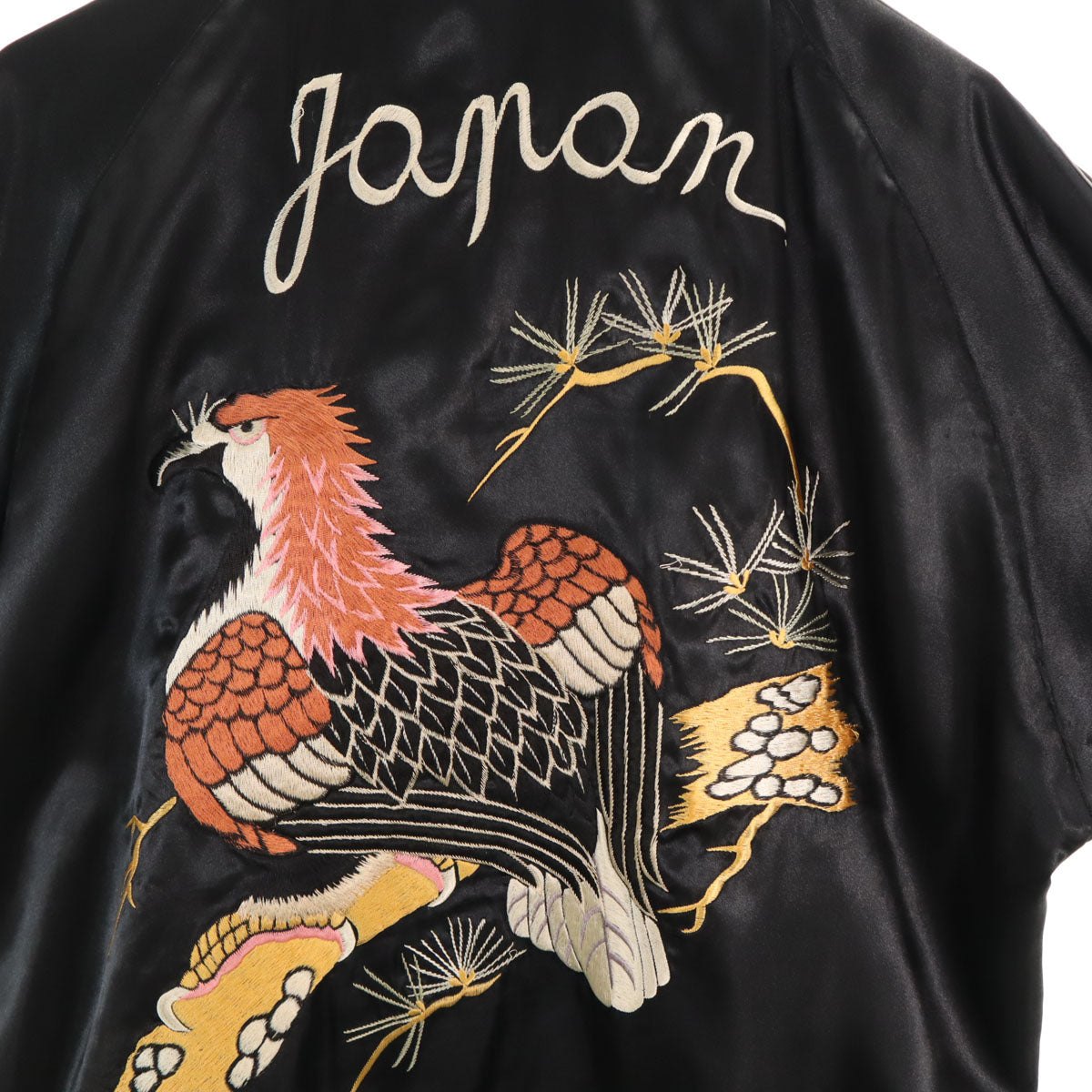 東洋エンタープライズ テーラー東洋 鷲 17TH爆撃航空隊刺繍 リバーシブル スカジャン L 水色 TT10930 メンズ