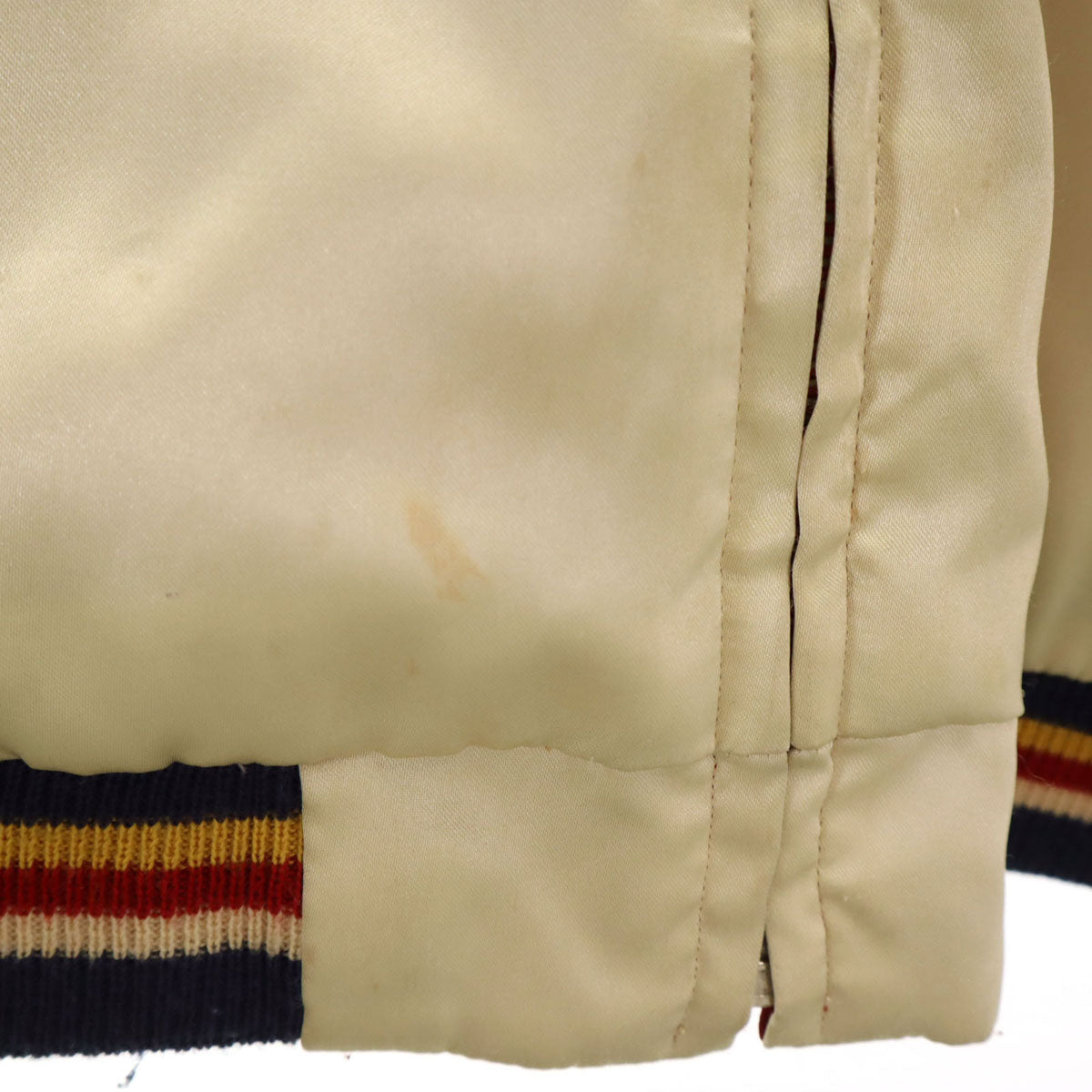 東洋エンタープライズ テーラー東洋 M品番 沖縄マップ 鷹刺繍 リバーシブル スカジャン M シャンパンゴールド M18425 メンズ