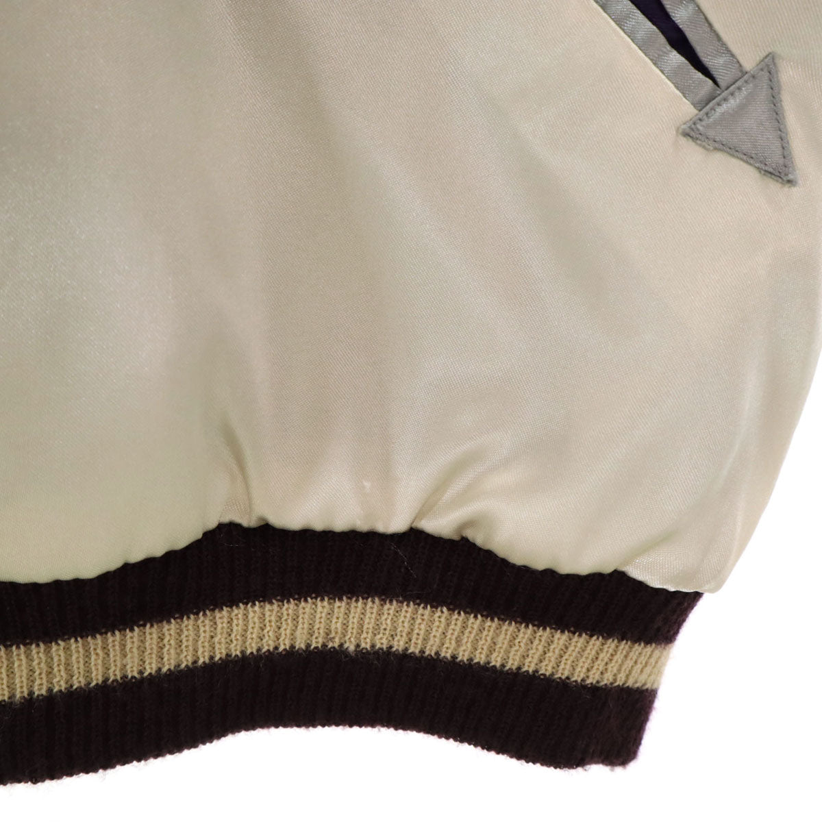 東洋エンタープライズ テーラー東洋 虎 龍 ドクロ刺繍 リバーシブル スカジャン M アイボリー TT10841 メンズ