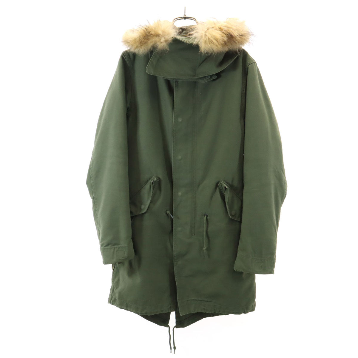 monkey time UNITED ARROWS モンキータイムユナイテッドアローズ モッズコート S カーキ ライナー付き メンズ