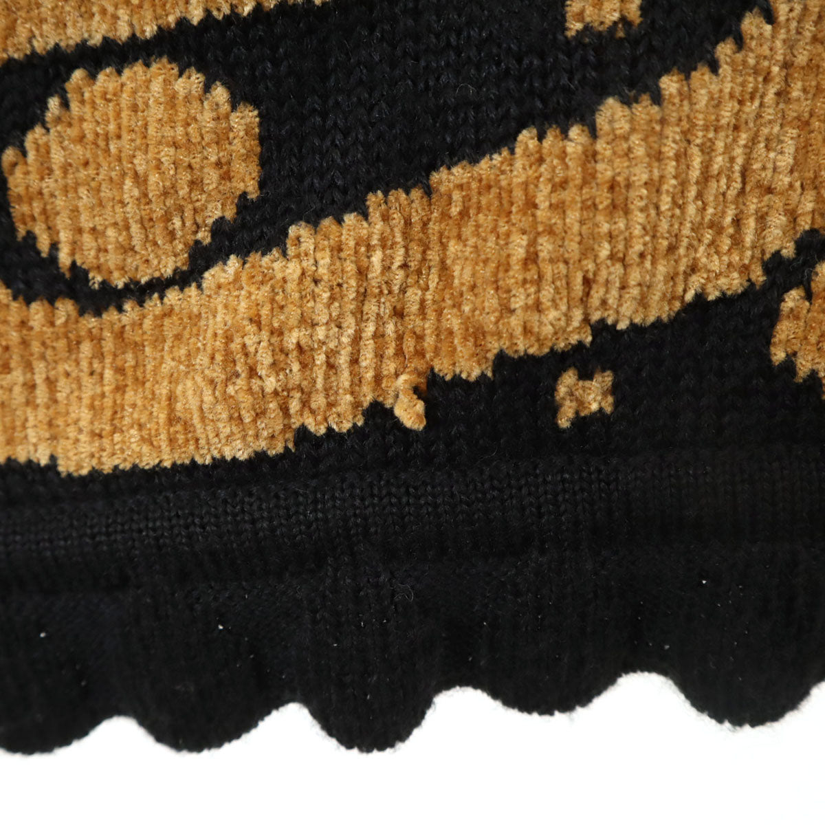 BALLY バリー 80s 90s イタリア製 オールド 総柄 長袖 ニットカーディガン 44 ブラウン レディース