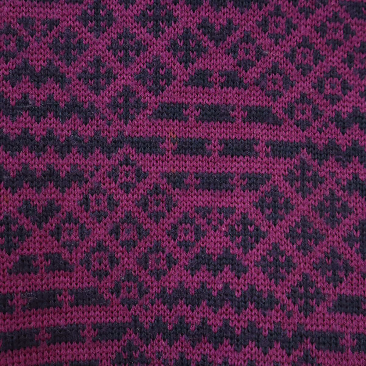 Christian Dior SPORTS クリスチャンディオールスポーツ 90s オールド 総柄 長袖 ニット パーカー L パープル セーター レディース