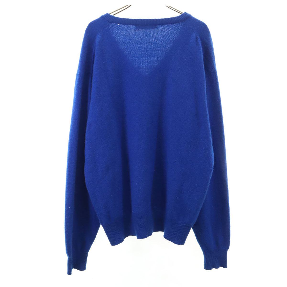 Christian Dior SPORTS クリスチャンディオールスポーツ 90s オールド 長袖 Vネック セーター LL ブルー ニット メンズ