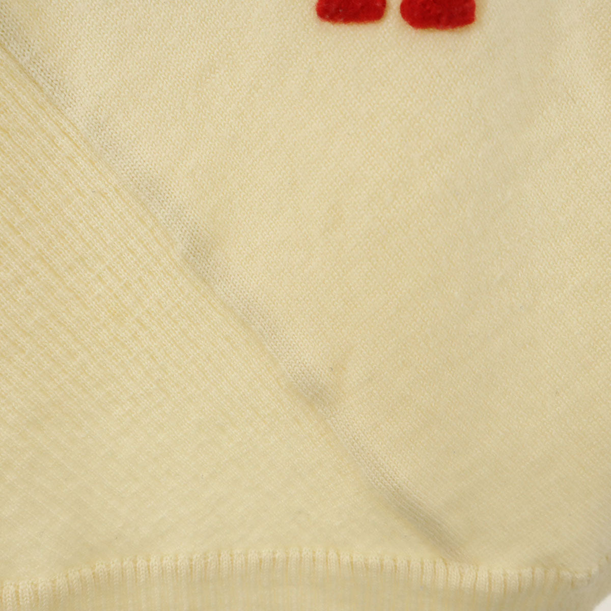 LEONARD SPORT レオナール スポーツ 日本製 バラ 長袖 タートルネック セーター 42 生成り ニット レディース