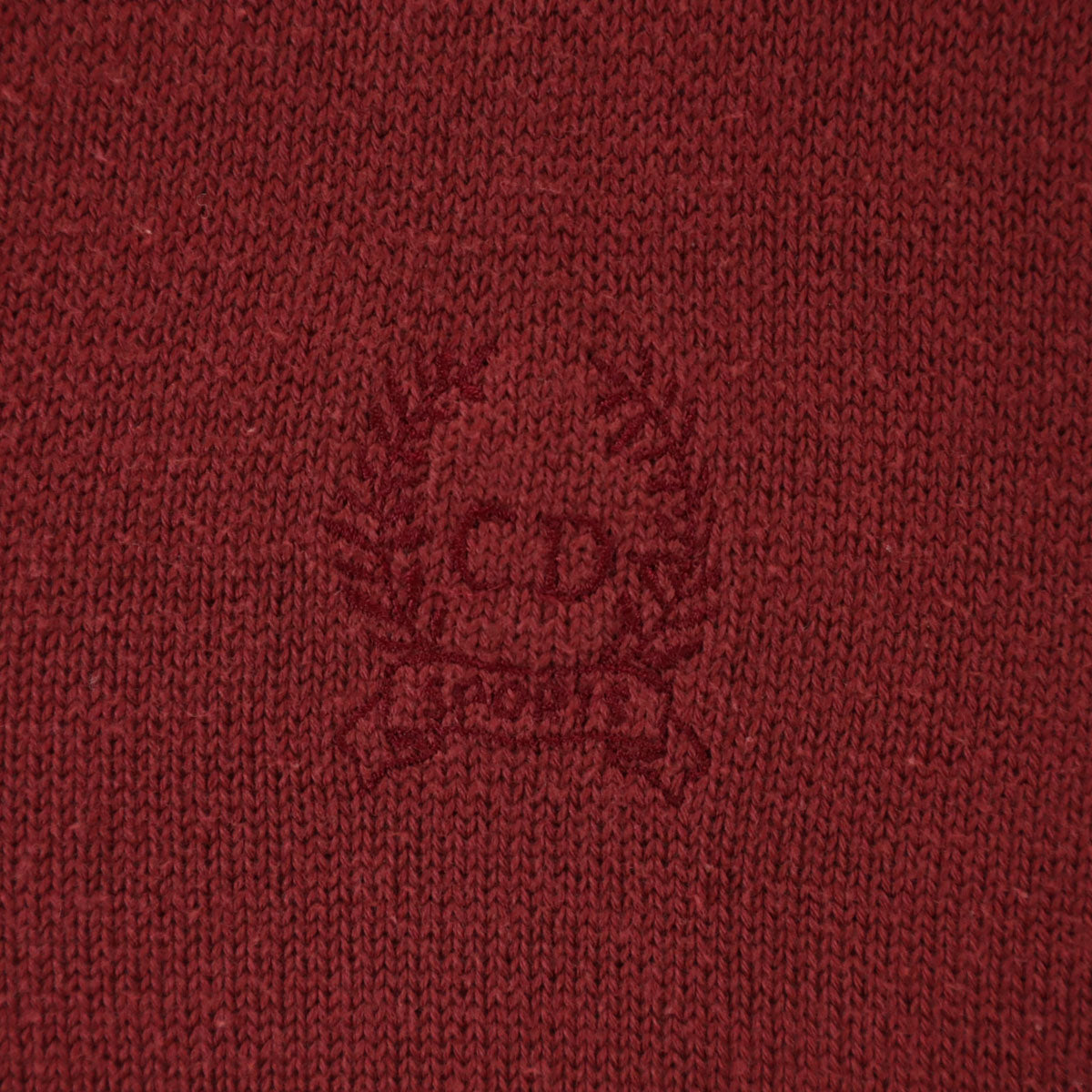 Christian Dior SPORTS クリスチャンディオールスポーツ 90s オールド 長袖 Vネック ニット M ボルドー セーター メンズ