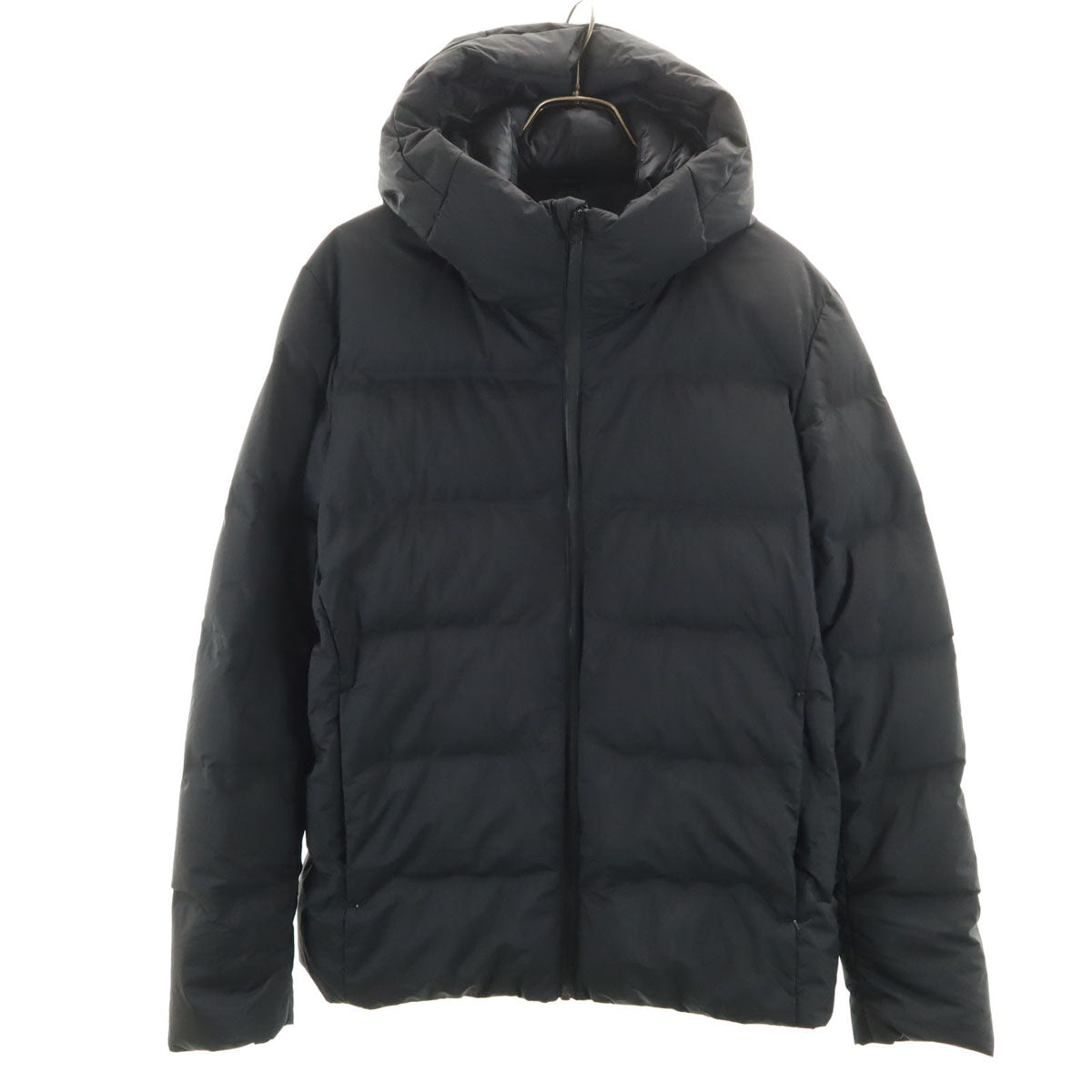 UNIQLO ユニクロ シームレス ダウンジャケット L ブラック メンズ