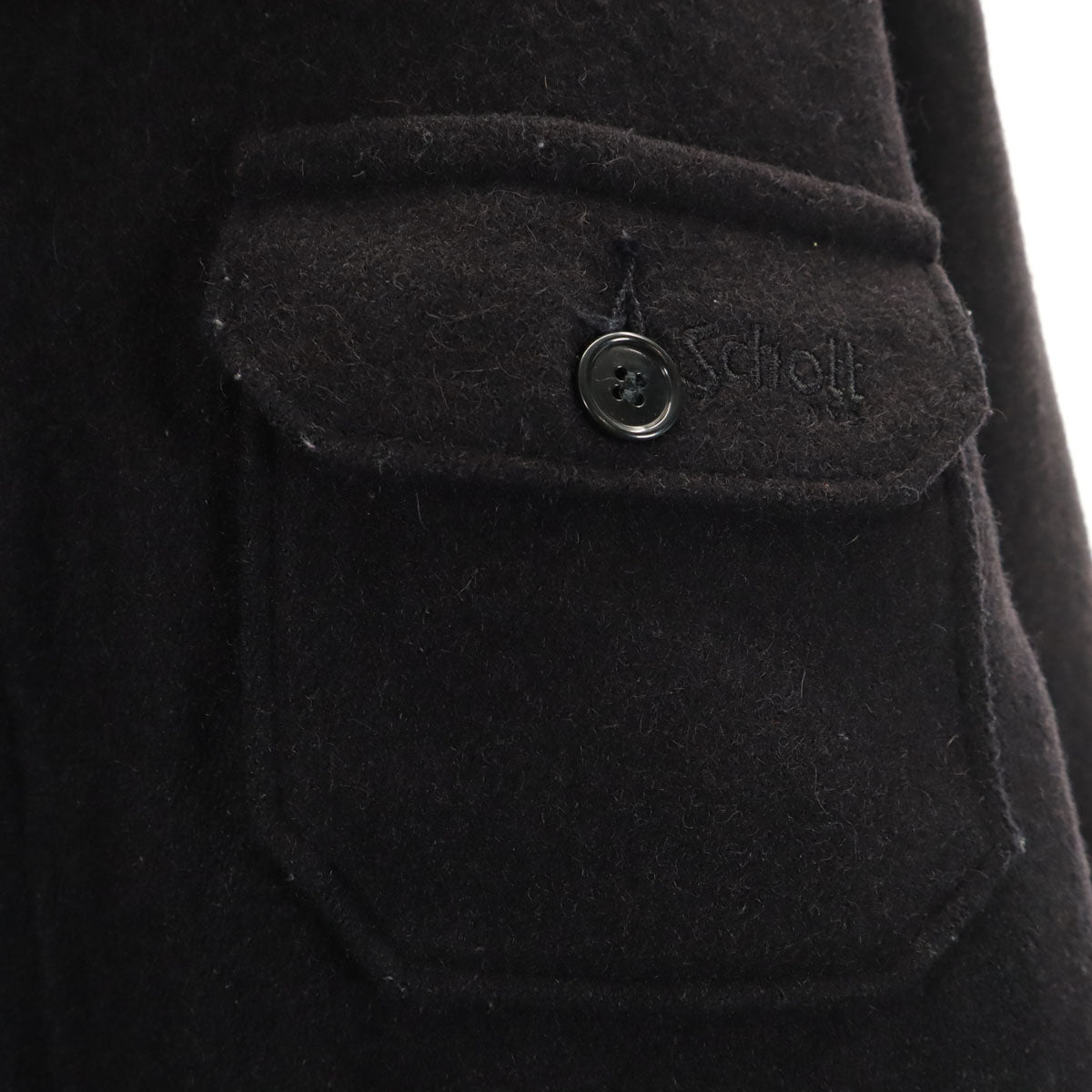 schott ショット USA製 ジャケット 44 ネイビー系 メンズ