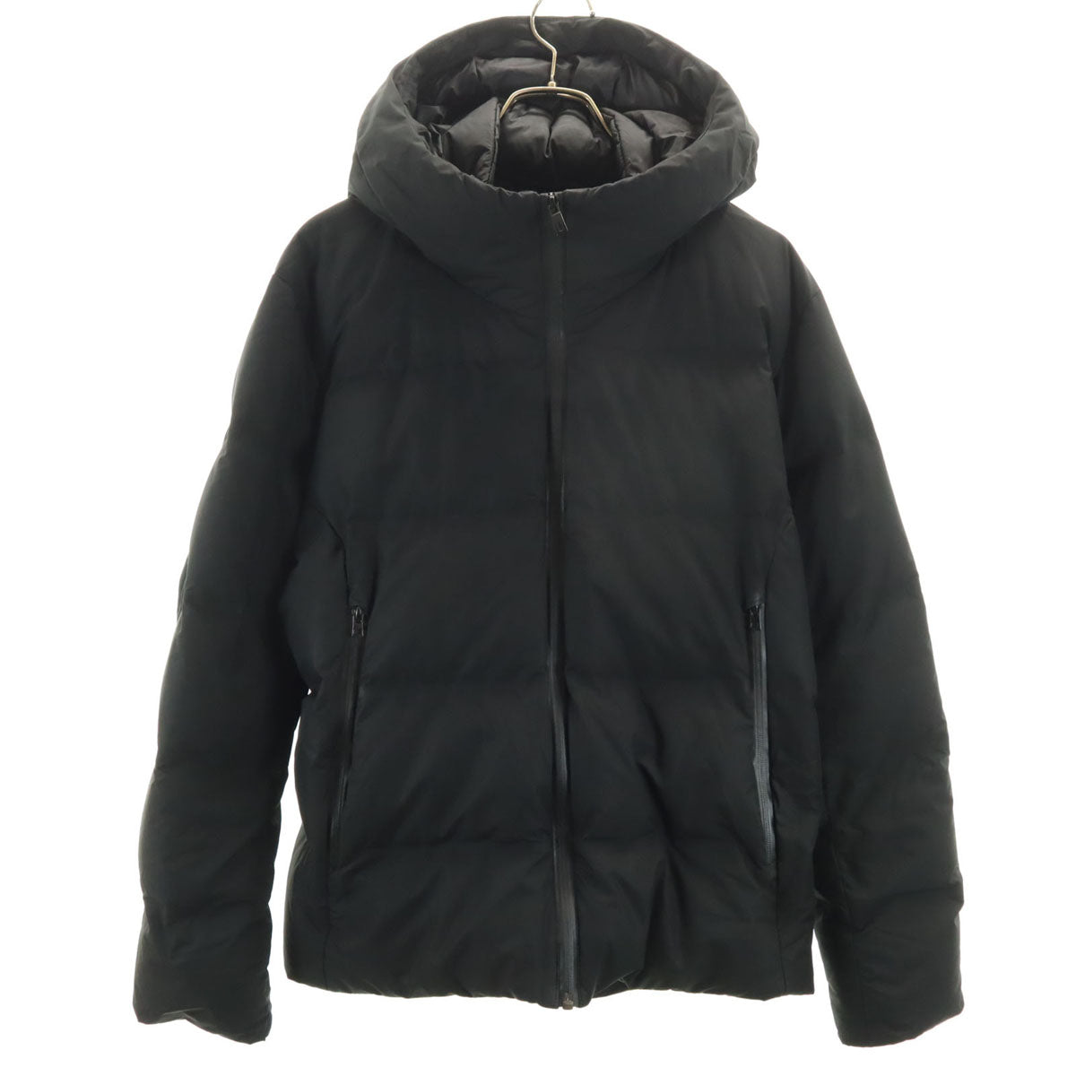 UNIQLO ユニクロ シームレス ダウンジャケット M ブラック 3Dカット メンズ