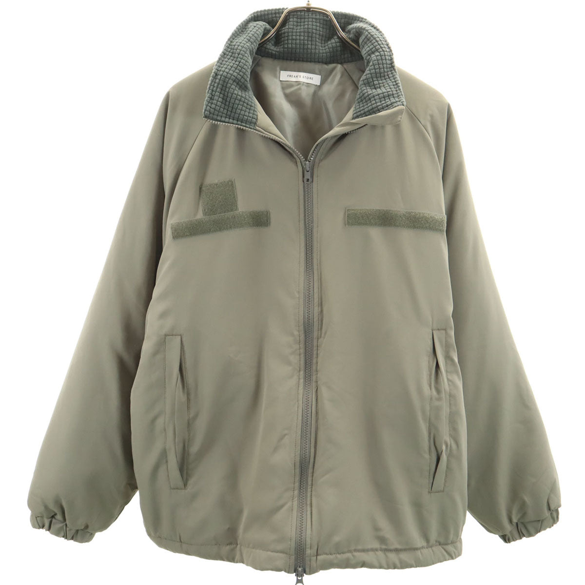 美品 FREAK'S STORE フリークスストア 中綿ジャケット L グレー メンズ