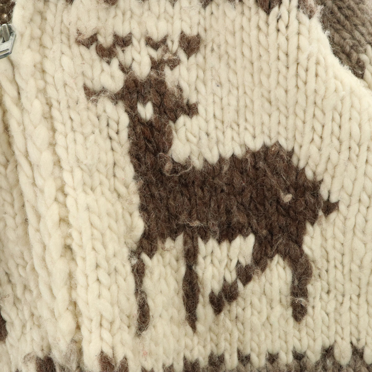 カウチンジャケット グレー系 トナカイ メンズ